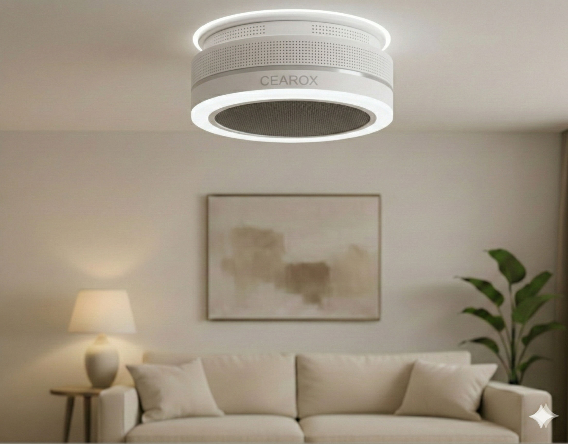 CEAROX white finish render